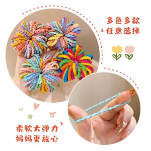 儿童扎头发橡皮筋 发圈头绳 女童宝宝扎头头绳发饰 发绳