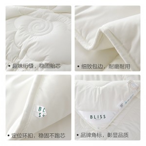 100%澳洲进口羊毛被子 抗菌春秋被芯