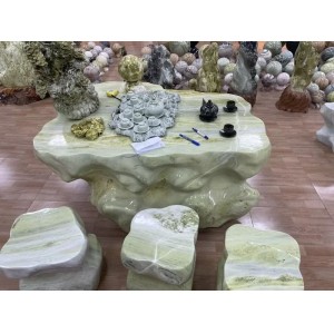 越南延白石桌 石凳 流行延白石桌 石凳 祛暑 石桌 石凳