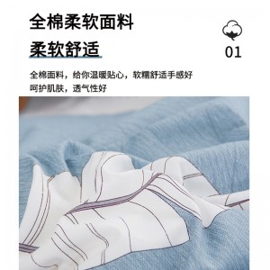 全棉四件套纯棉简约床上用品套件