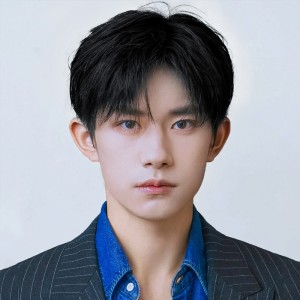 帅气假发 短发蓬松中分无刘海自然男士全头套式