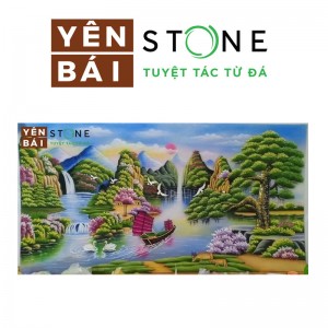 风水宝石画