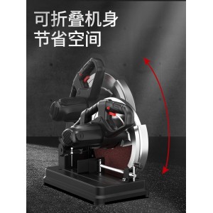 型材切割机 金属钢材专用 355台式木工锯 钢筋切割锯小型220v