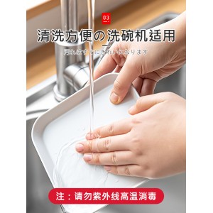 吐骨头盘碟 家用吐骨碟 蘸料碟 小号盘子碟子 塑料食品级垃圾渣盘
