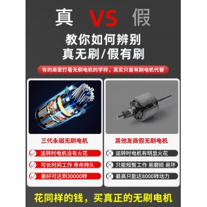 锂电角磨机 充电式多功能手磨 锂电池大功率 无刷打磨电动切割磨光机