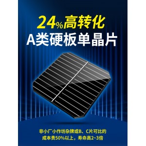 折叠太阳能充电板12v36v120W 户外车用便携式折叠包