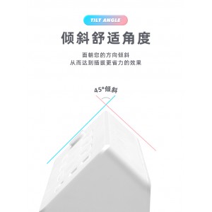 多功能插座面板 多孔位排插宿舍用usb插排 家用插板带线插线板