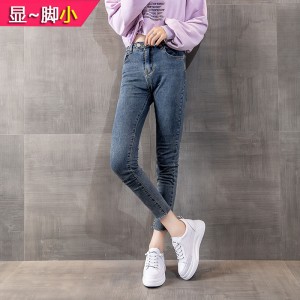 鞋子 女运动牛皮小白鞋 女鞋春秋厚底新款 2023内增高