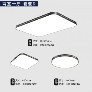 套餐D【两室一厅】 全无极