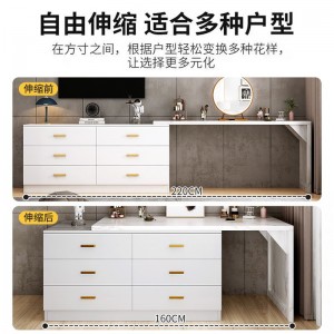 斗柜卧室家用现代简约梳妆柜靠墙收纳柜子储物柜轻奢抽屉柜五斗柜