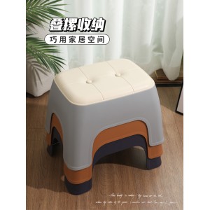 加厚小凳子 家用小型换鞋矮凳 客厅茶几塑料 宿舍出租房用板凳