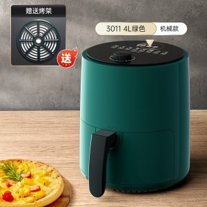 4L绿色单旋钮炸锅